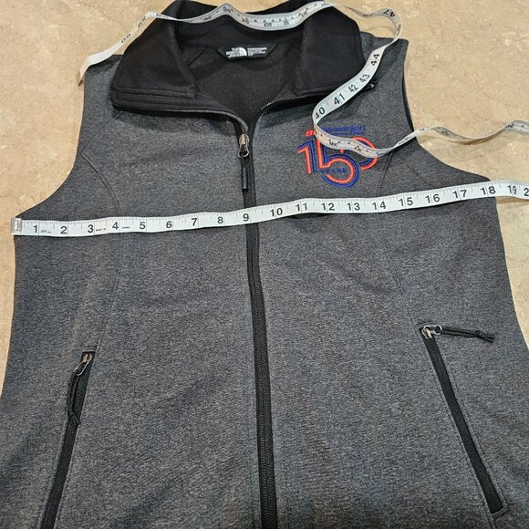 Women's‎ The North Face BF Goodrich 150 Years Vest Dark Gray/Black Size Small - Picture 4 of 9